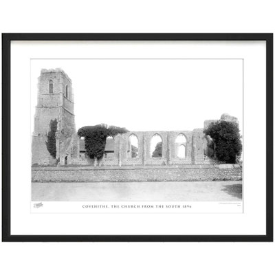 Covehithe, The Church From The South 1896 by Francis Frith - Single Picture Frame Print