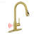 Touchless Pull Down Single Handle Kitchen Faucet with 3-Function Spray Head, 360° Swivel Spout and Deck Plate, SUS 304 Stainless Steel-121465093