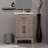 Single Bath Vanity 18 In. D, Acrylic Countertop, 18 In. Mirror And Faucet Set-1762412457-1762412456