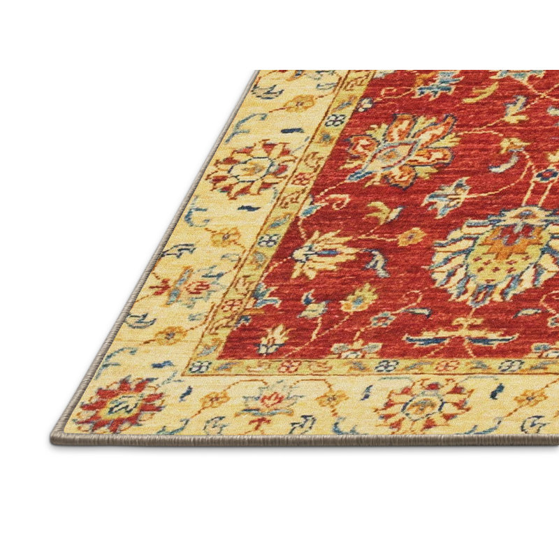 Abdalrahman Abstract Indoor Rug, Rectangle 7' x 10'