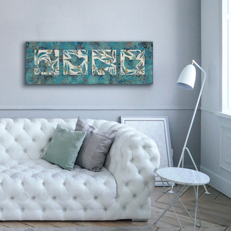  «Four Birds» par Sue Davis, art mural sur toile, 60 po x 20 po, H 20 po x l 60 po