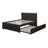 Crosstown Vegan Leather Platform Bed-26647414-26647412