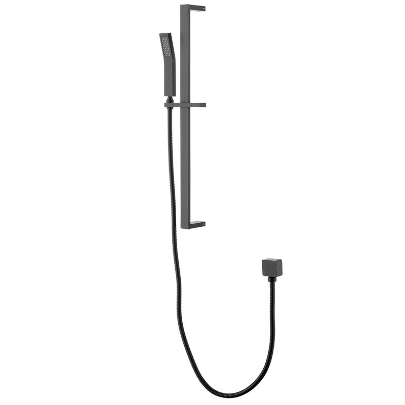 Pomme de douche à main complète avec barre coulissante