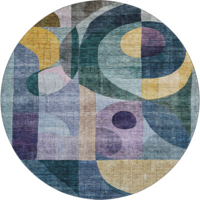 Premium Machine Washable Dimatteo AMF1118 Modern Rug