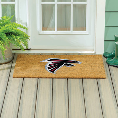 Grand tapis en fibre de coco Atlanta Falcons, 36 po x 24 po