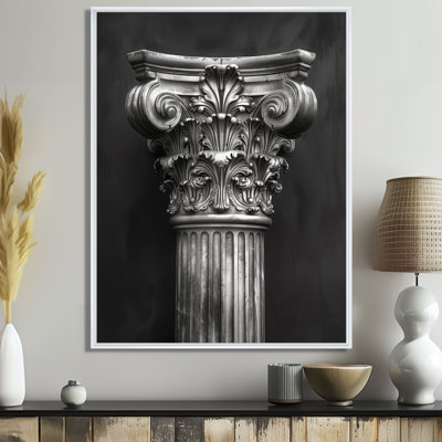 Monochromes romains architecturaux, reproduction d'art mural