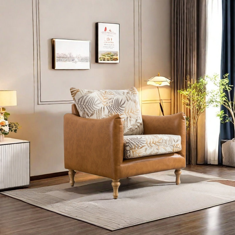 Fauteuil confortable avec coussin haute densité