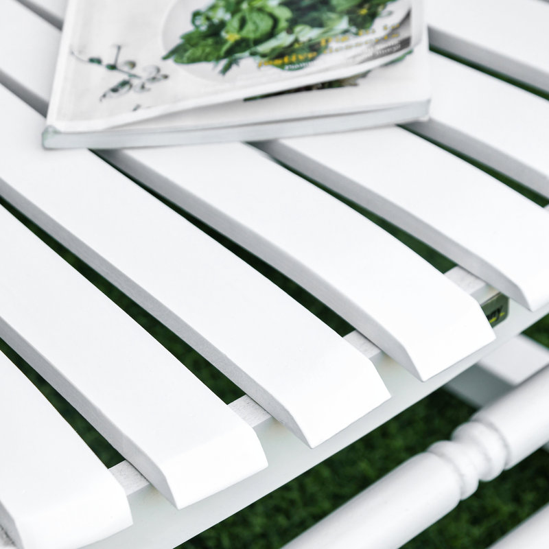 Chaise berçante White