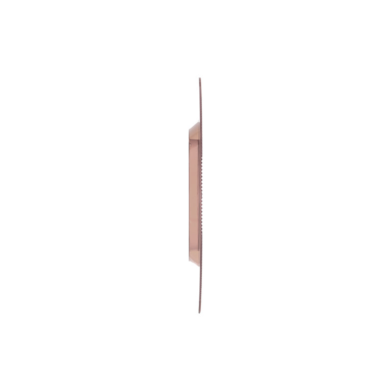 All Saints Flat Wall Mirror, Metallized Copper