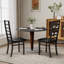 Chaises de salle à manger en cuir Pu, chaise d'appoint à haut dossier-1947295797