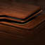 78.74"New Chinese-style retro brown rectangular executive desk