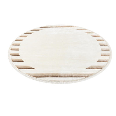 Round Jacinto Ivory Rug