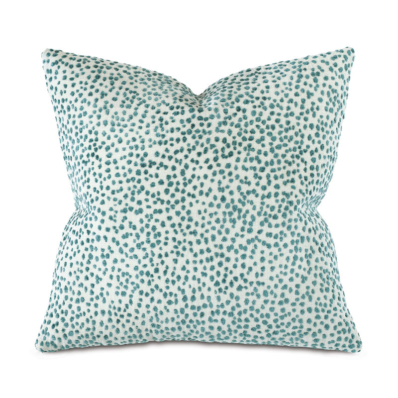 Boutique Square Pillow Cover & Insert, Tapir Teal