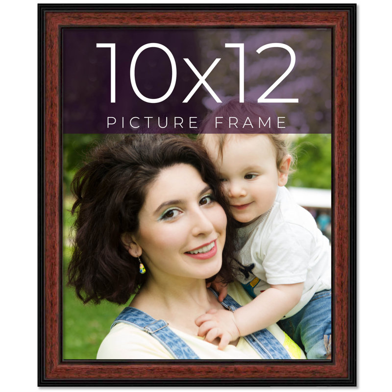 Cadre photo en bois massif Kaeley, L 10 po x H 12 po