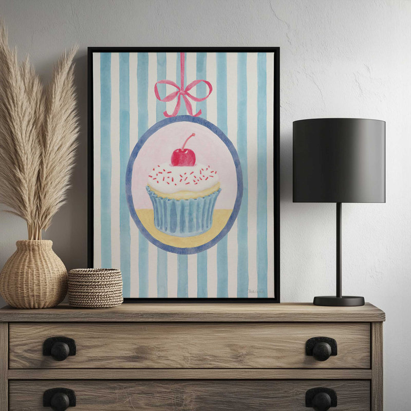 «Sweet Desserts II» par Beth Grove, reproduction d'art, 24 W x 32 H, Gold, Framed Canvas