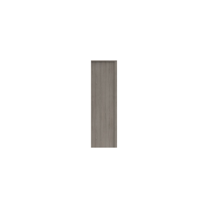Colville 2 Door Manufactured Wood Wardrobe, Grey Oak/White Grey Gloss