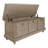 Almira Polyester Blend Upholstered Storage Bench-1437139476