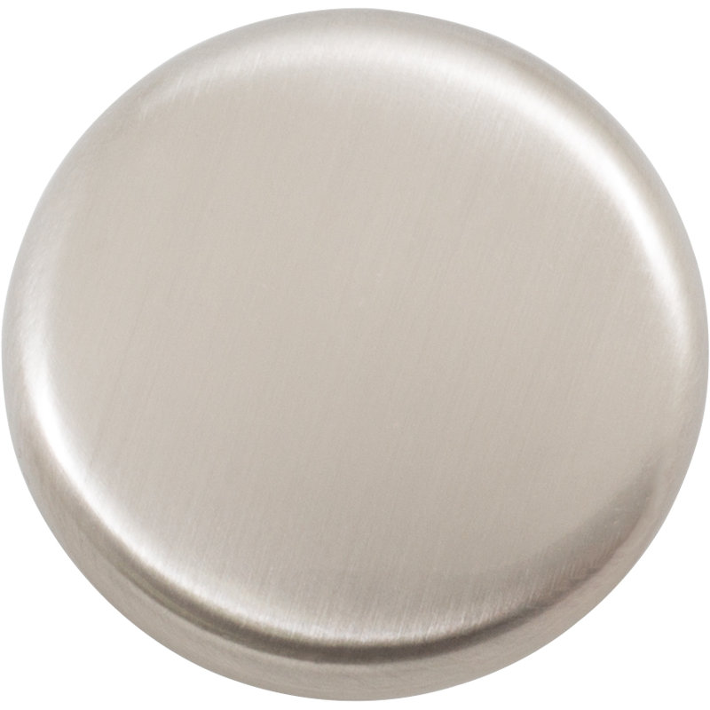 Poignée ronde Telluride, Nickel satiné