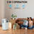 8500btu Portable Air Conditioner With Lcd Display Remote Control,cooling Up To 350 Sq.ft.3
