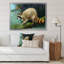 Raton laveur dans la nature - Peinture sur toile encadrée-67460601-67460595