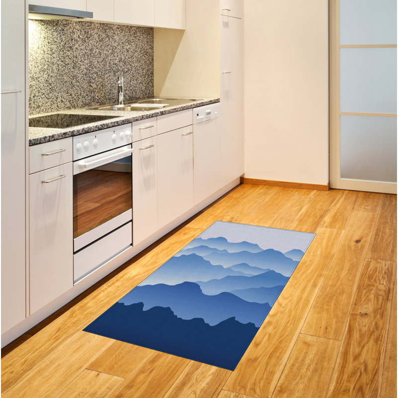 Scenery High Density Long Fiber Poly Threads Decorative Area Rug Carpet, Rectangle 2'7" x 5'