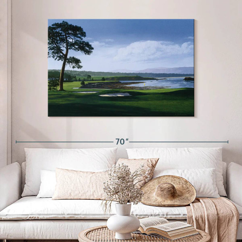 Sireci Golf Course I, 32" H x 48" W
