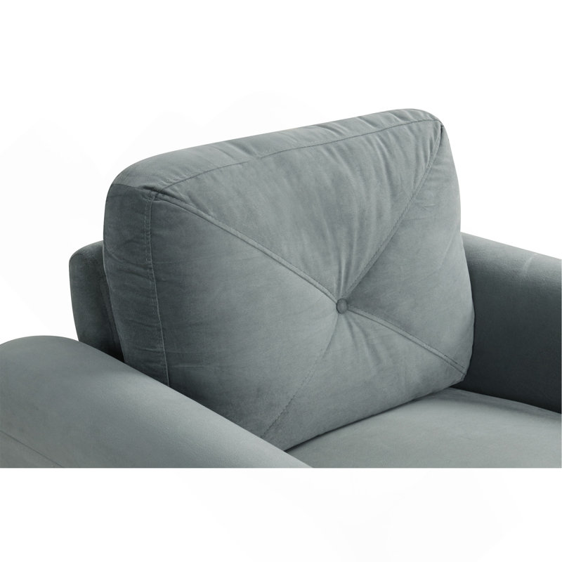 Ensemble de canapé modulaire confortable 1 + 2 + 3, Gris