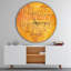 Horloge murale Abondance Gratitude Joy Heart-34141083
