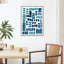 Blue Arrangement IV Print by Guseul Park-46320881-47479951
