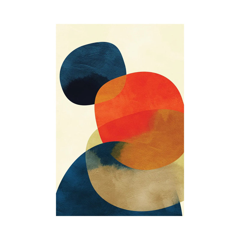 «Mid Century Modern VIII» par Ana Rut Bré - impression d'art graphique, Aucun mat, Toile tendue, H 12 po x l 8 po x P 0,75 po
