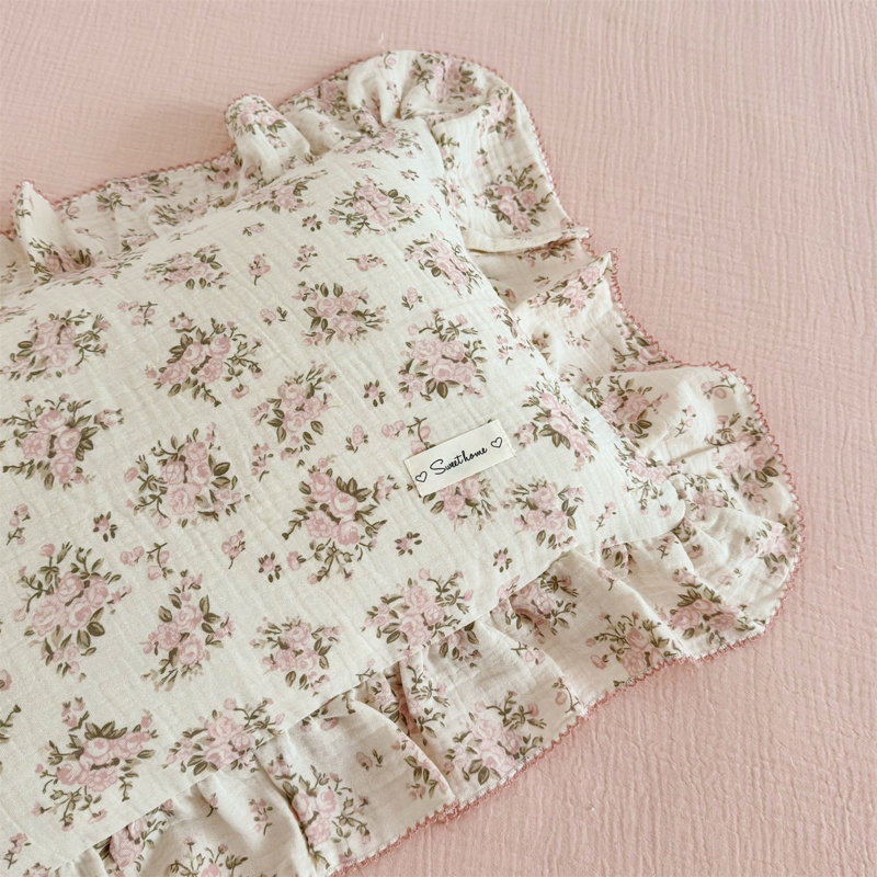 Taie d'oreiller mignonne en coton pour enfants