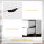 Rehanna Modern Mobile 5-Drawer Cabinet w/ Door, Office Storage Cabinet White