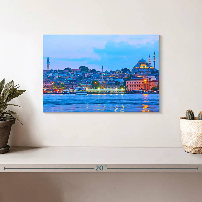 Nicci Old Town Istanbul, 8" H x 12" W