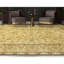 Hand Knotted Wool Area Rug in Gold