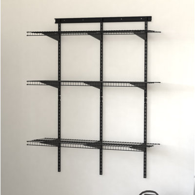 MaxLoad 61.21" H x 48" W x 16.93" D Heavy-Duty Garage Organizer Kit