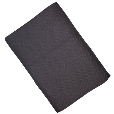 Anika Polyester Solid Colour Bedspread, 200 x 230 cm, Black