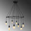 Luminaire suspendu à 8 lumières Hern-1689666566