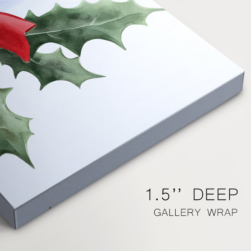 Art des Fêtes de Noël - Toile tendue avec châssis DCCLxxxx, H 12 po x l 8 po
