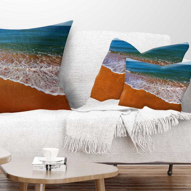 Coussin lombaire à vagues beach mer