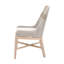 Chaise d'appoint en teck avec coussin Bowker-1290048191