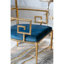 Fauteuil en polyester de 67,31 cm de large Almond