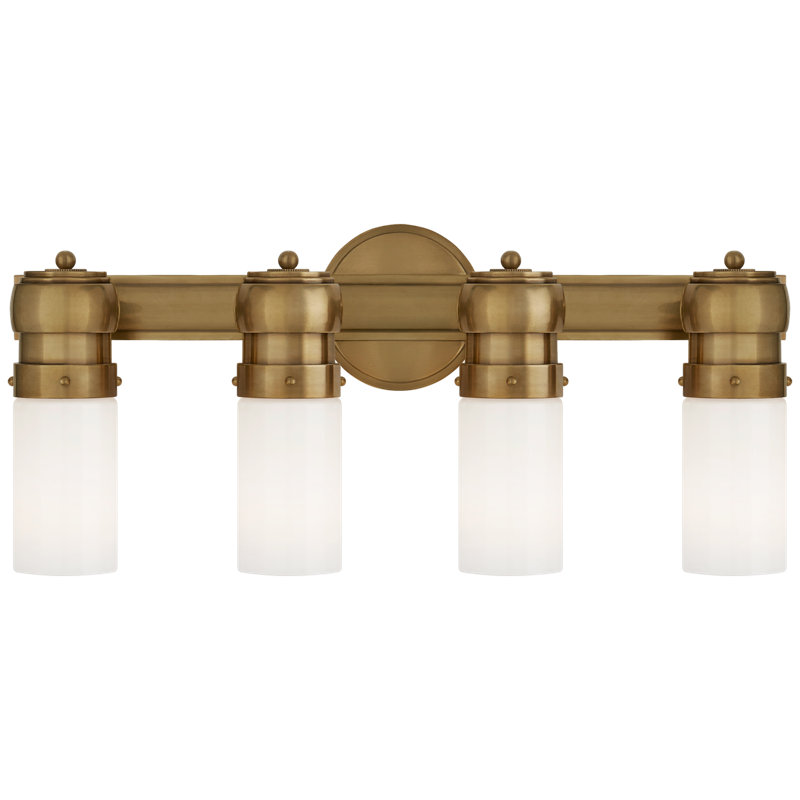 Graydon 4 - Light Vanity Light, Hand-Rubbed Antique Brass