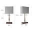 Bush Rectangle Slimline Metal Table Lamp