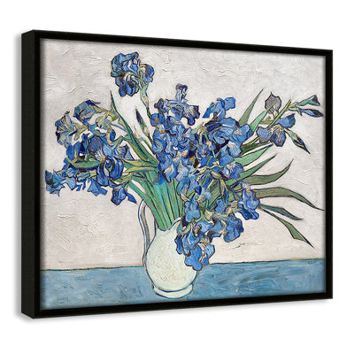 Blue Irises Print by Vincent Van Gogh