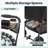 39''H 4-Wheel Foldable Pet Stroller for Small/Medium Dogs & Cats– 3-in-1 Convertible Design with Removable Carrier & One-Click Folding Mechanism-129083260