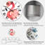 Flamant rose sur fond blanc II - horloge murale traditionnelle-589507058