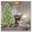 Arbre de Noël 9 pi avec lumières teintées bleu-vert-207191662-207191660