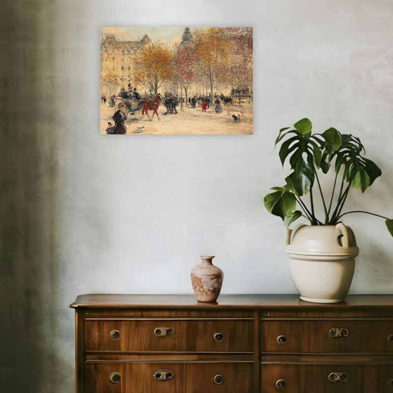Art mural antique sur toile 24 x 20 po