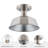 Barnston 1-Light Semi Flush Mount Ceiling Light-1425963470