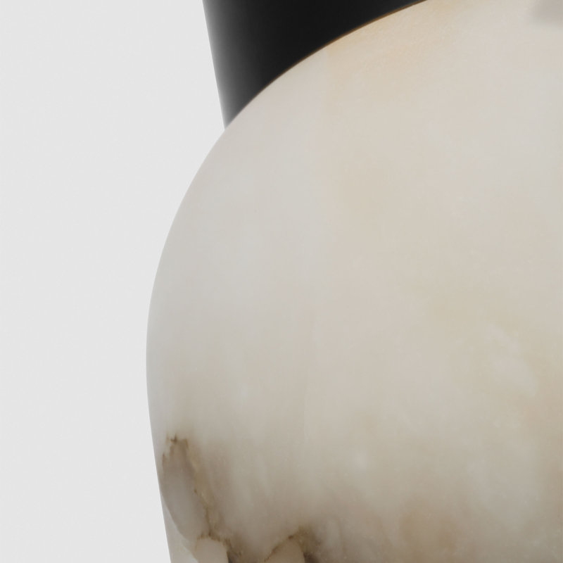 Caspe Alabaster 7 Rechargeable Table Lamp